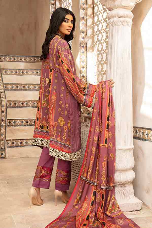 Johra Kundan Emb DP Linen`21 JR#104