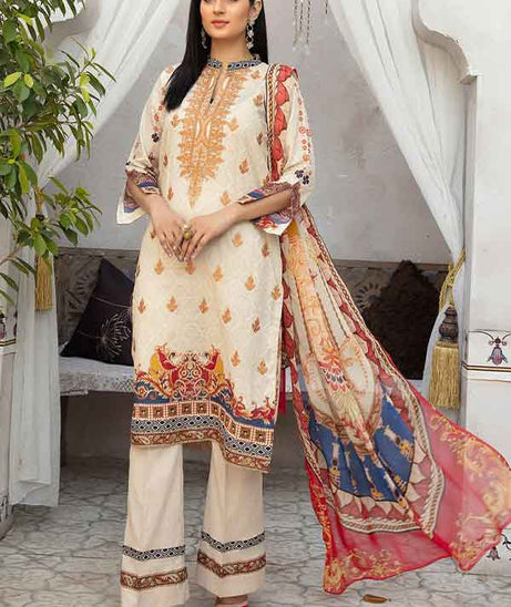 Johra Mahjabeen D/Print Lawn`22 JH#109