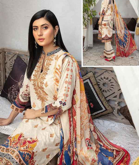 Johra Mahjabeen D/Print Lawn`22 JH#109