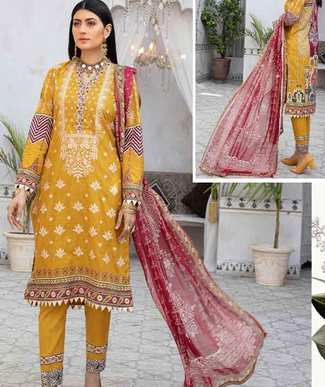 Johra Mahjabeen D/Print Lawn`22 JH#110