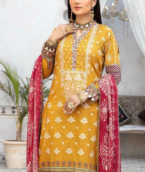 Johra Mahjabeen D/Print Lawn`22 JH#110