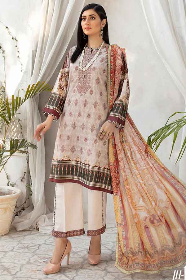 Johra Mahjabeen D/Print Lawn`22 JH#111