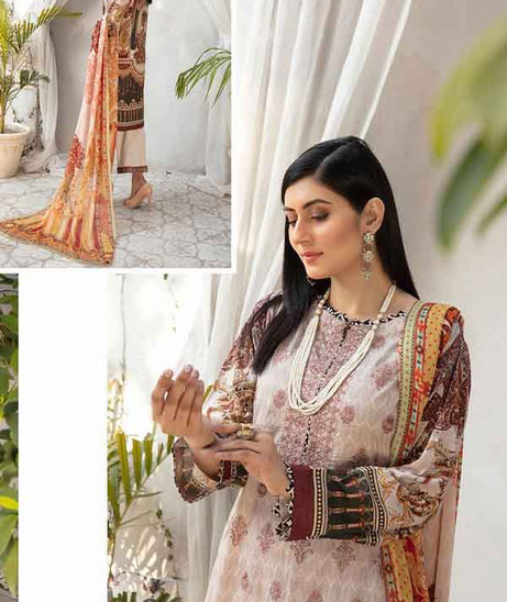 Johra Mahjabeen D/Print Lawn`22 JH#111