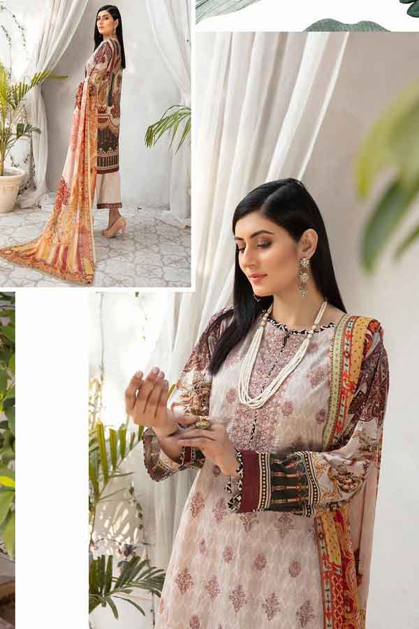 Johra Mahjabeen D/Print Lawn`22 JH#111