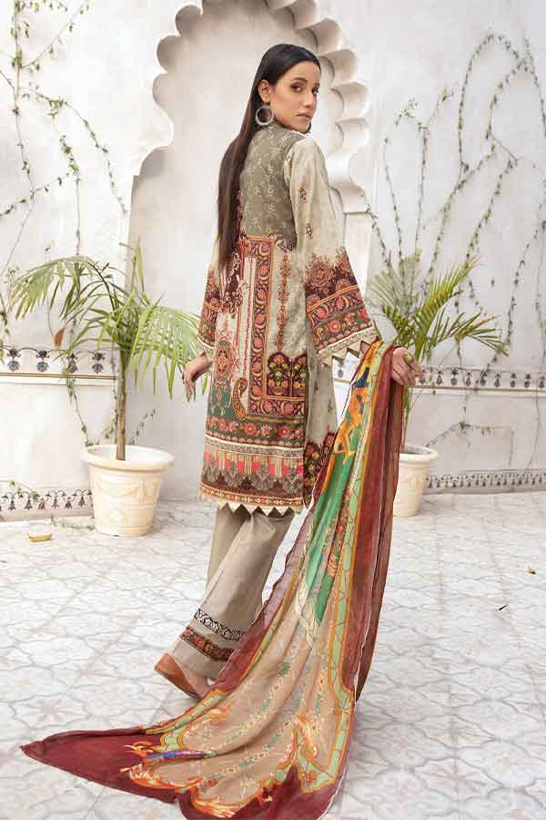 Johra Mahjabeen D/Print Lawn`22 JH#115