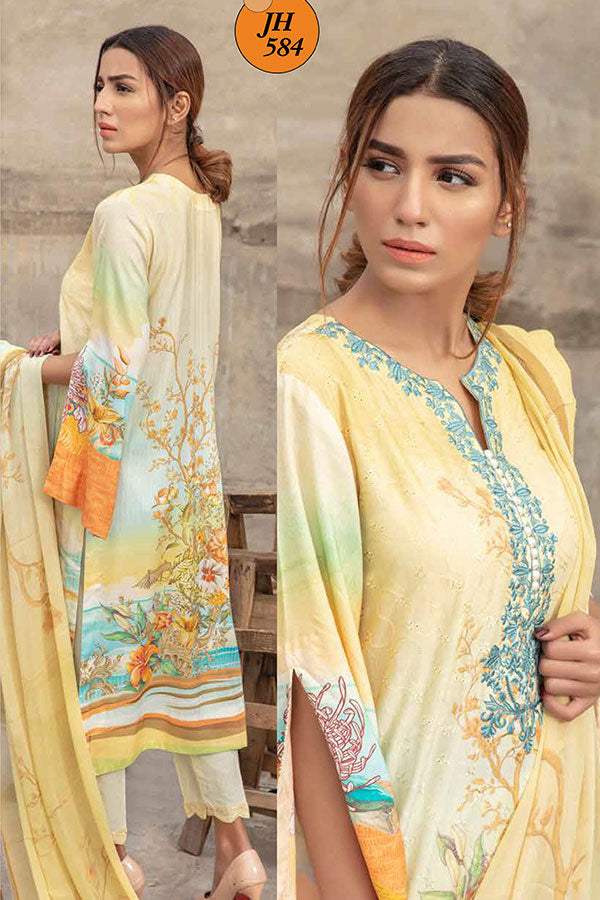 Johra Parkha Emb C/Kari Linen`20 JH#584