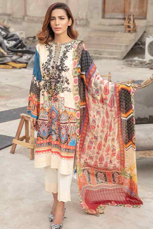 Johra Parkha Emb C/Kari Linen`20 JH#586