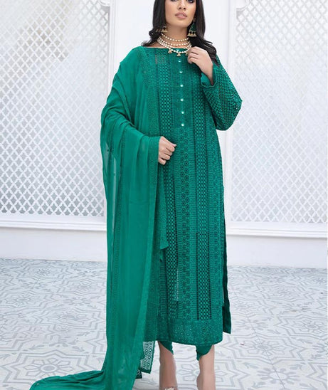 Johra Rija Chikankari Lawn'22 D#91