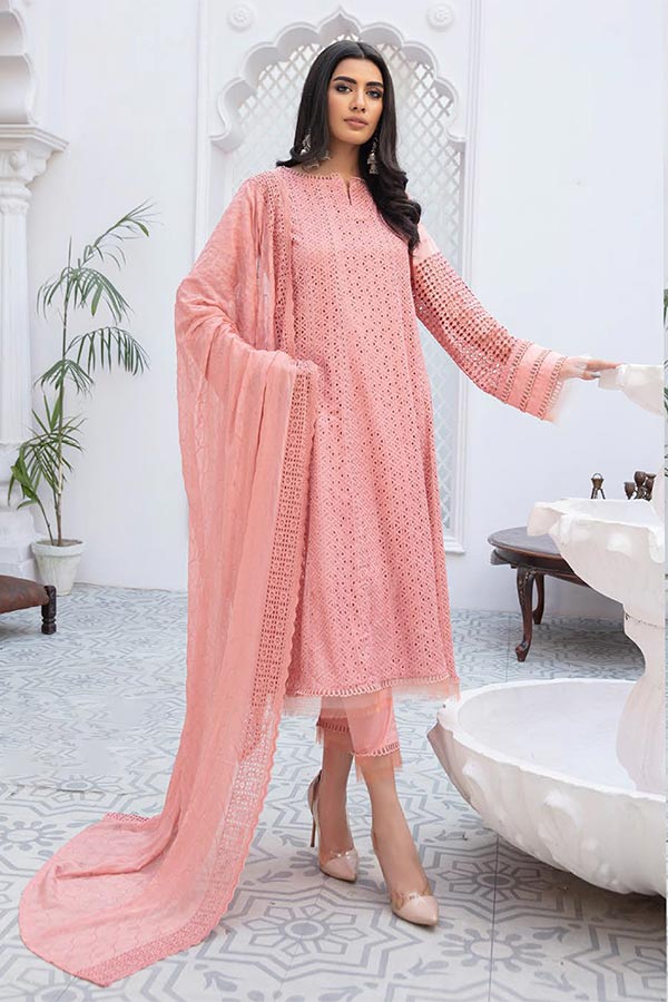 Johra Rija Chikankari Lawn'22 D#93