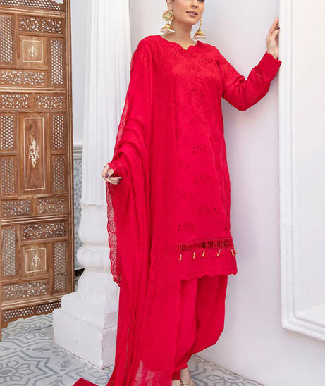 Johra Rija Chikankari Lawn'22 D#96