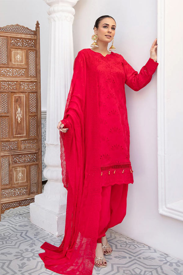 Johra Rija Chikankari Lawn'22 D#96