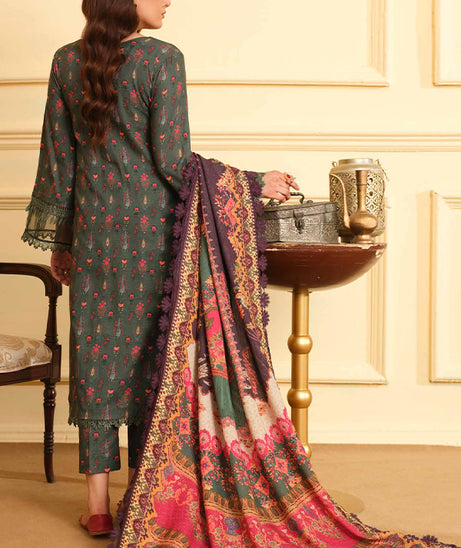 Johra Rosygrace Print Khaddar'24 JH#597