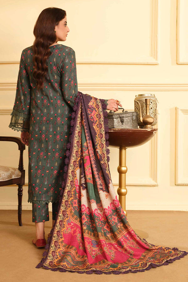 Johra Rosygrace Print Khaddar'24 JH#597