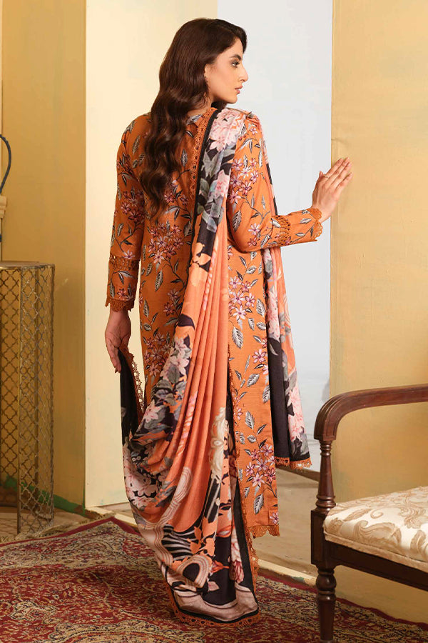 Johra Rosygrace Print Khaddar'24 JH#598