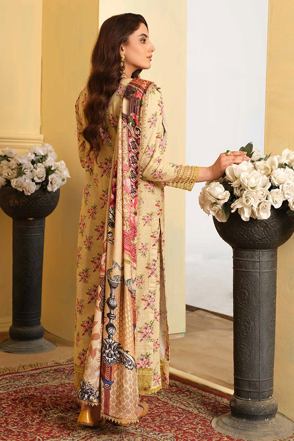 Johra Rosygrace Print Khaddar'24 JH#599