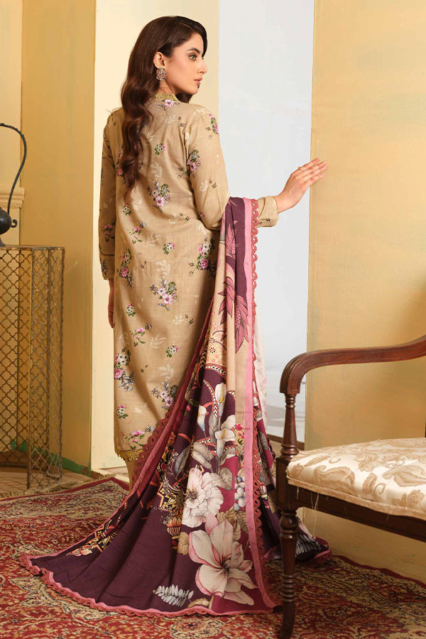 Johra Rosygrace Print Khaddar'24 JH#601