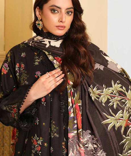 Johra Rosygrace Print Khaddar'24 JH#602