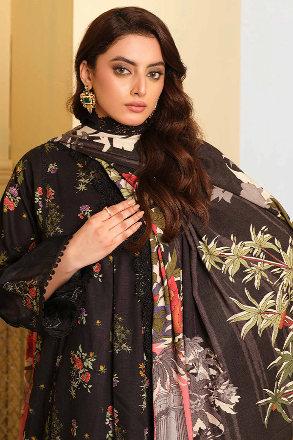 Johra Rosygrace Print Khaddar'24 JH#602