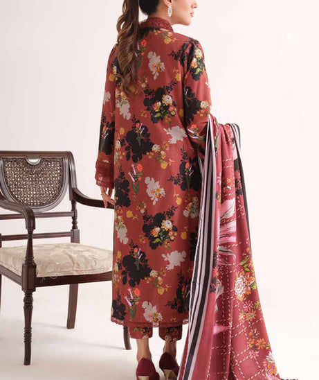 Johra Zenal Print Khaddar'24 JH#477