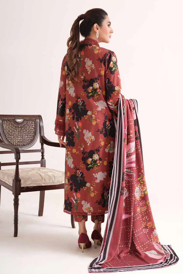 Johra Zenal Print Khaddar'24 JH#477