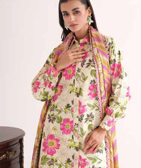 Johra Zenal Print Khaddar'24 JH#478