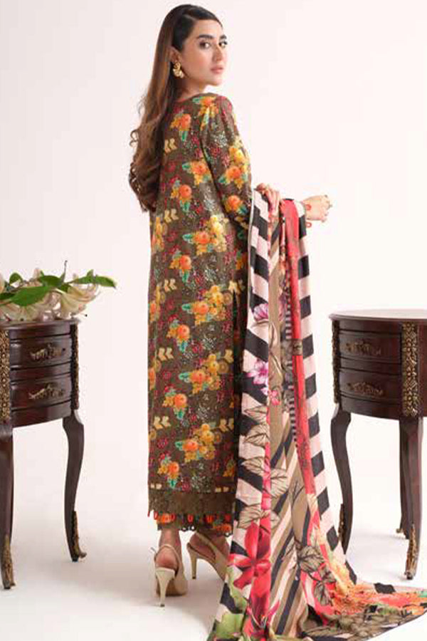 Johra Zenal Print Khaddar'24 JH#479