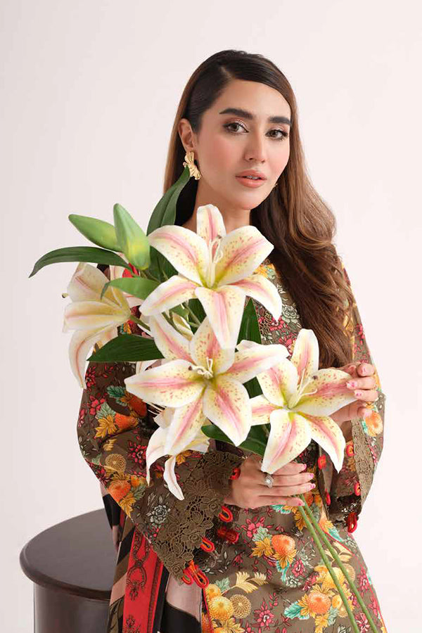 Johra Zenal Print Khaddar'24 JH#479