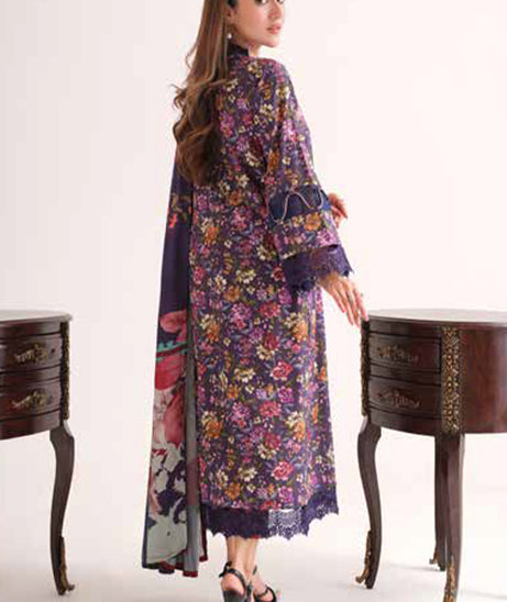 Johra Zenal Print Khaddar'24 JH#481