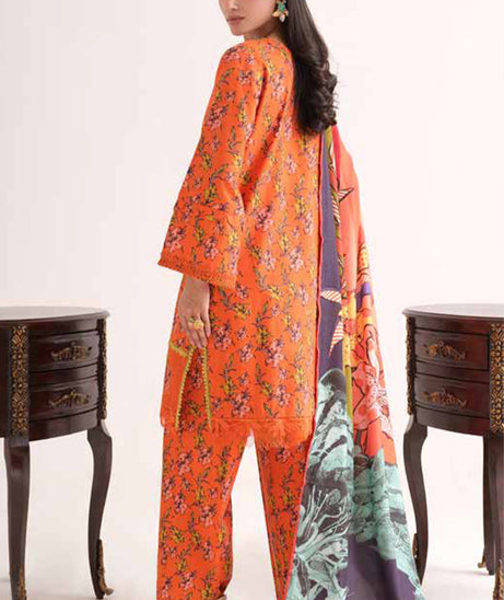 Johra Zenal Print Khaddar'24 JH#482