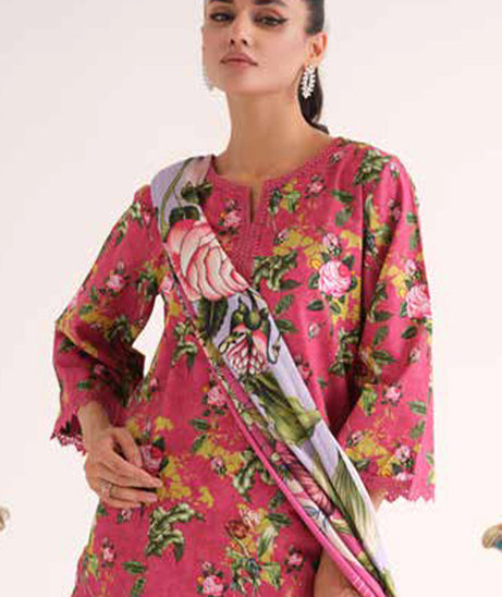 Johra Zenal Print Khaddar'24 JH#485