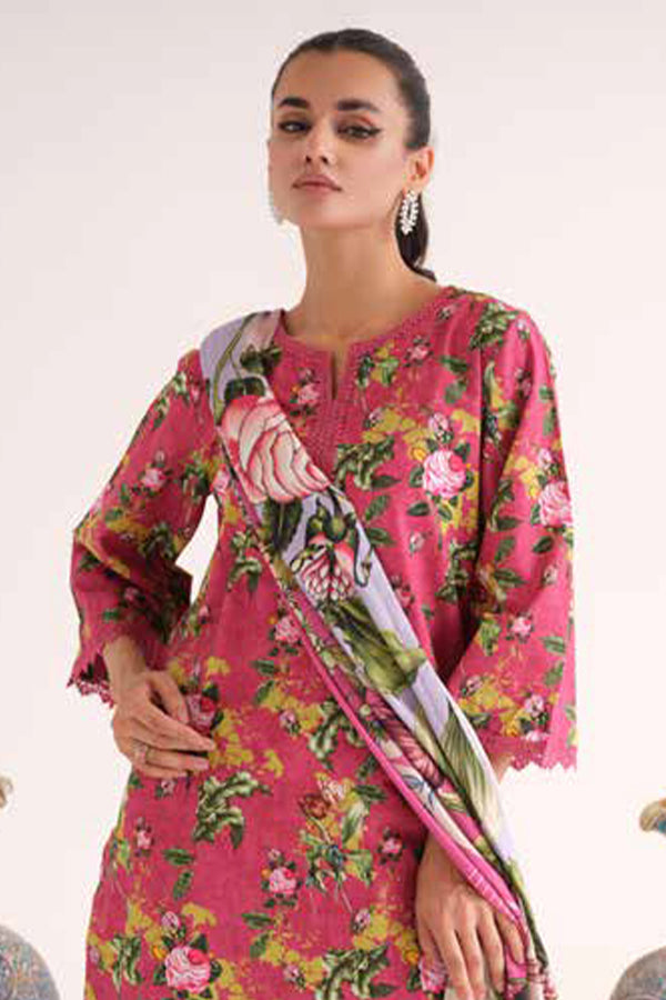 Johra Zenal Print Khaddar'24 JH#485