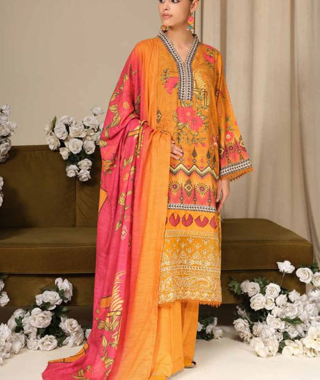 Johra Maison Emb L-Peach`24 JH#323
