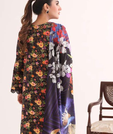 Johra Soul Print Khaddar`24 JH#486