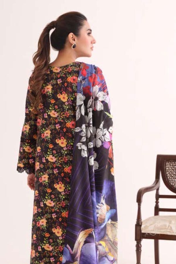 Johra Soul Print Khaddar`24 JH#486