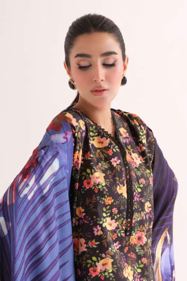 Johra Soul Print Khaddar`24 JH#486