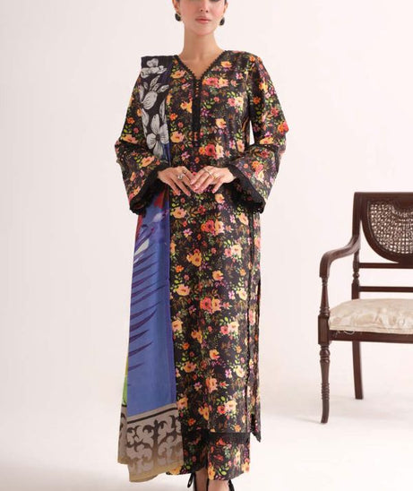 Johra Soul Print Khaddar`24 JH#486