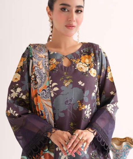 Johra Soul Print Khaddar`24 JH#491