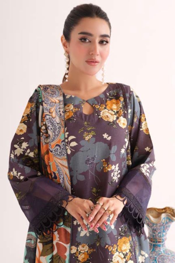 Johra Soul Print Khaddar`24 JH#491