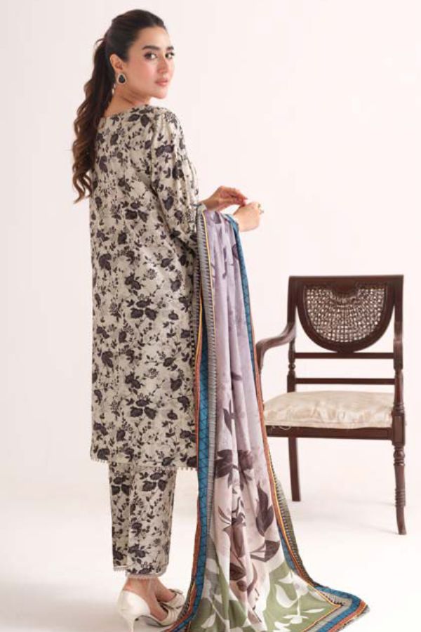 Johra Soul Print Khaddar`24 JH#492