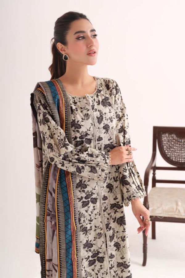 Johra Soul Print Khaddar`24 JH#492