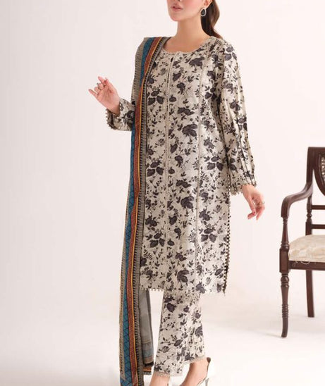 Johra Soul Print Khaddar`24 JH#492