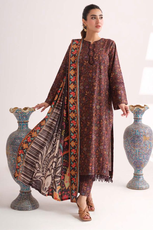 Johra Soul Print Khaddar`24 JH#493