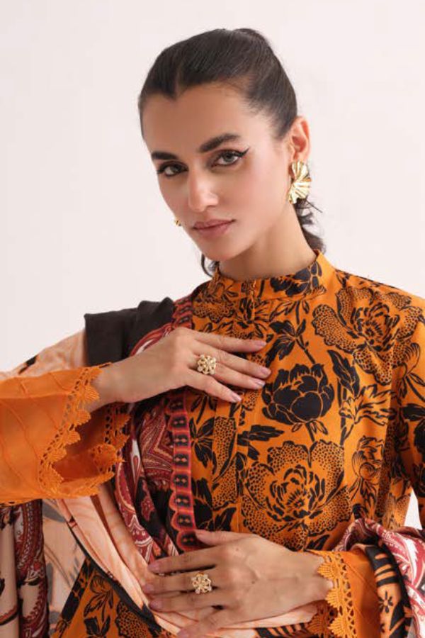 Johra Soul Print Khaddar`24 JH#495