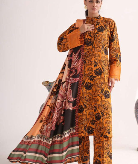 Johra Soul Print Khaddar`24 JH#495