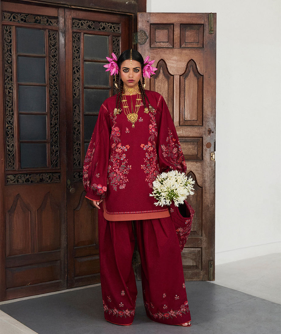 Jugnu By Hussain Rehar Unstitched Lawn'25 (Kunar)