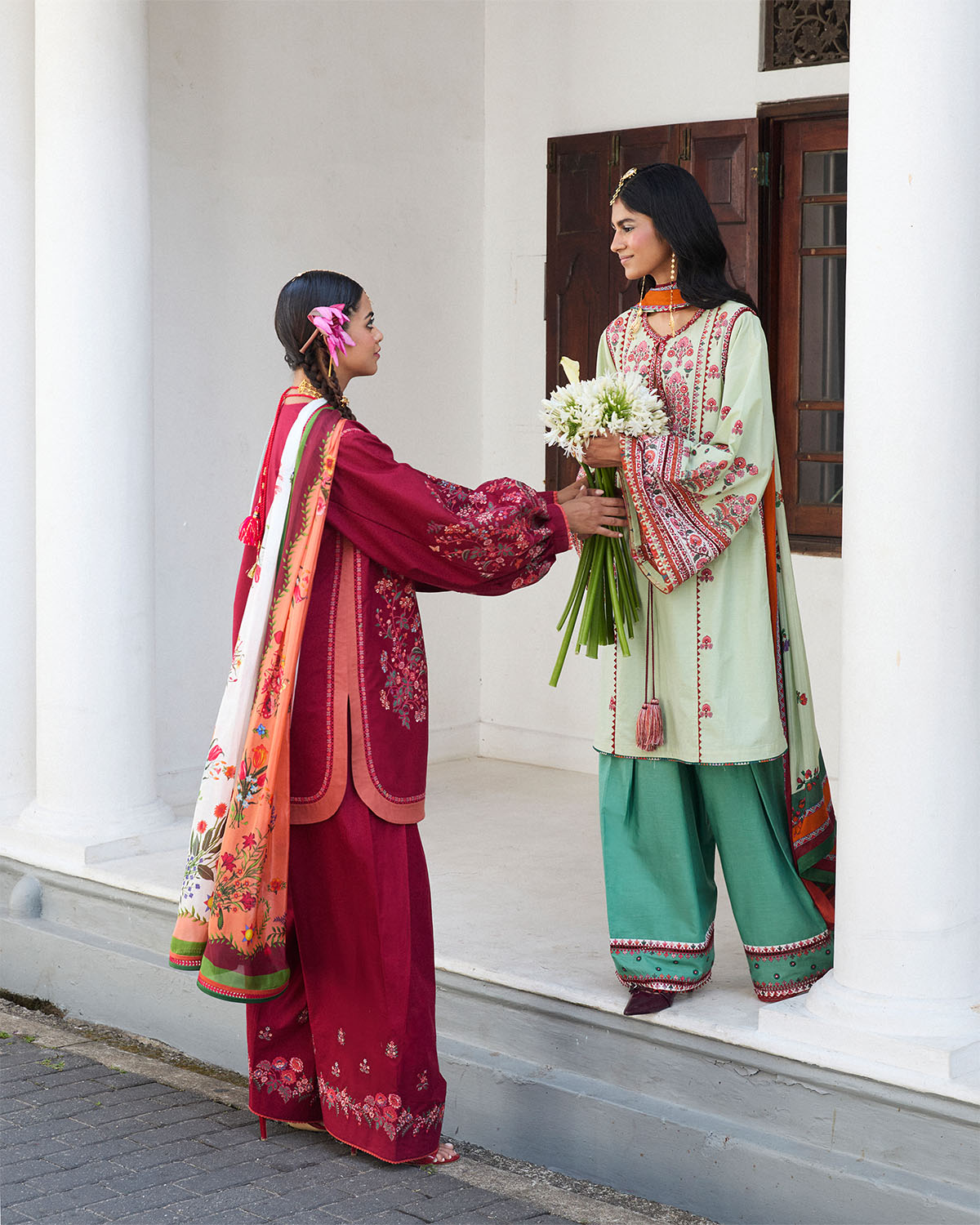Jugnu By Hussain Rehar Unstitched Lawn'25 (Kunar)