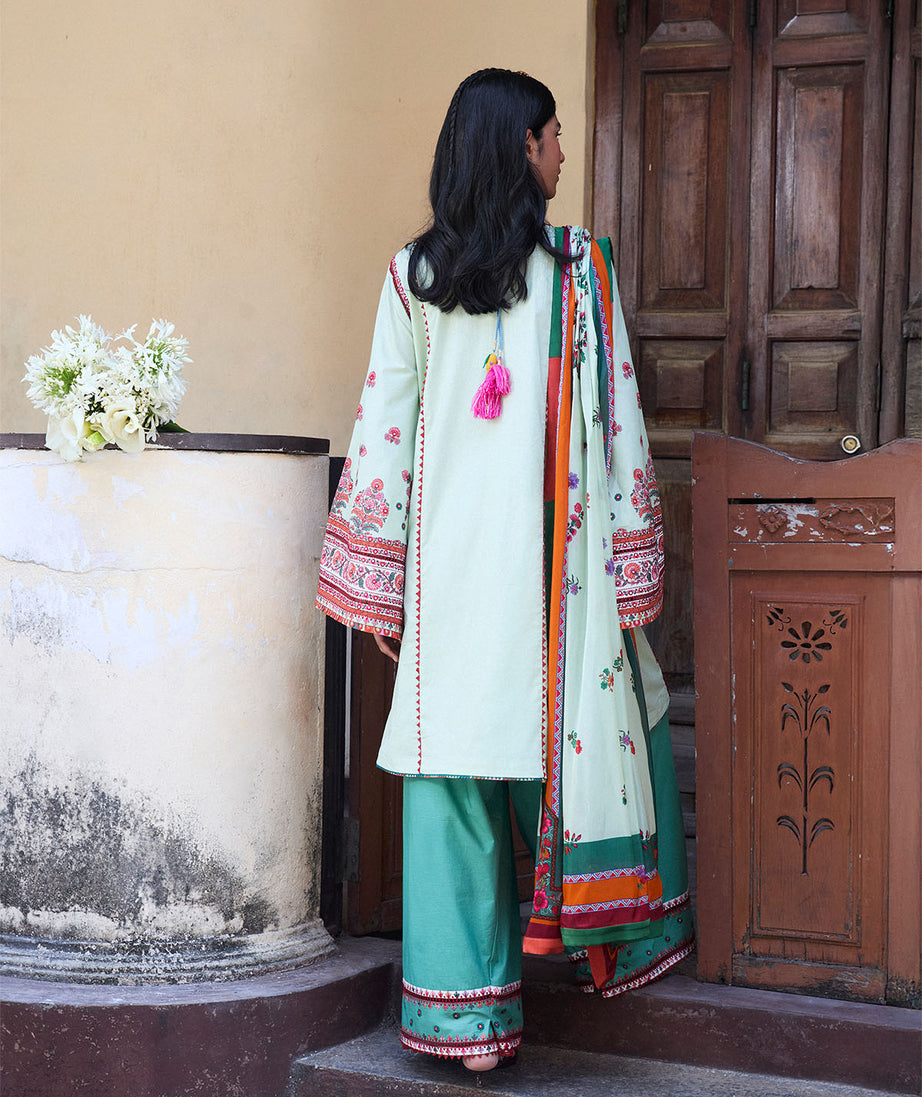 Jugnu By Hussain Rehar Unstitched Lawn'25 (Rupal)