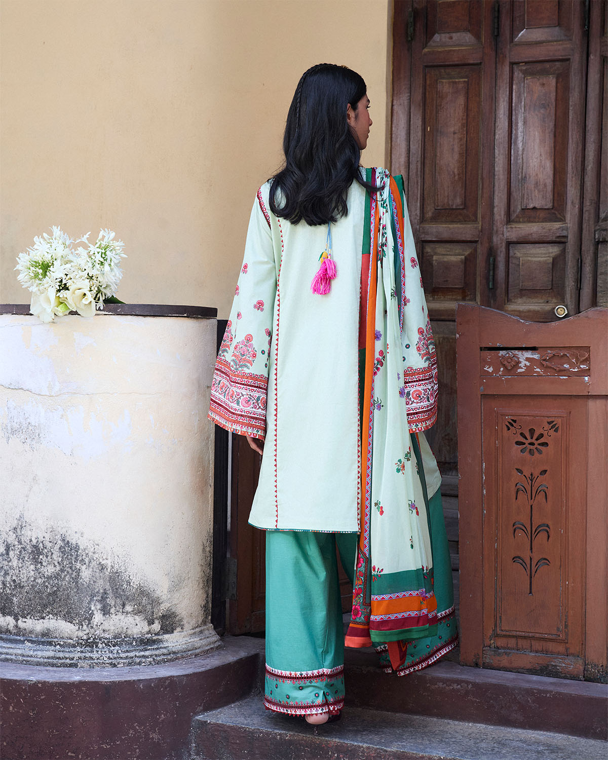 Jugnu By Hussain Rehar Unstitched Lawn'25 (Rupal)
