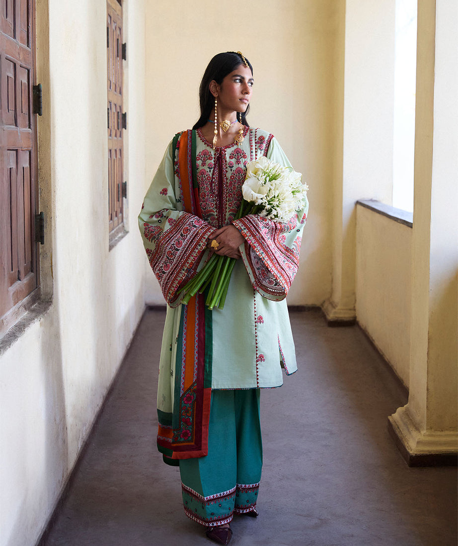 Jugnu By Hussain Rehar Unstitched Lawn'25 (Rupal)