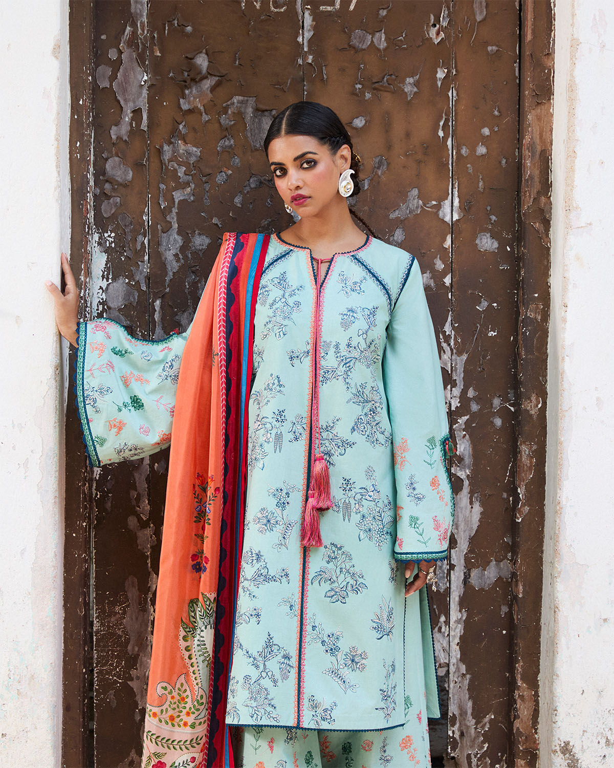 Jugnu By Hussain Rehar Unstitched Lawn'25 (Neelum)